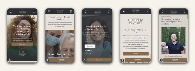 lillenberg_dentistry_mobile_showcase